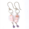 Pink Up, Purple Down Peruvian Earrings - Sheila Marie Opals