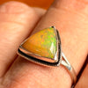 Three Corners Deep Ethiopian Opal Ring - Sheila Marie Opals