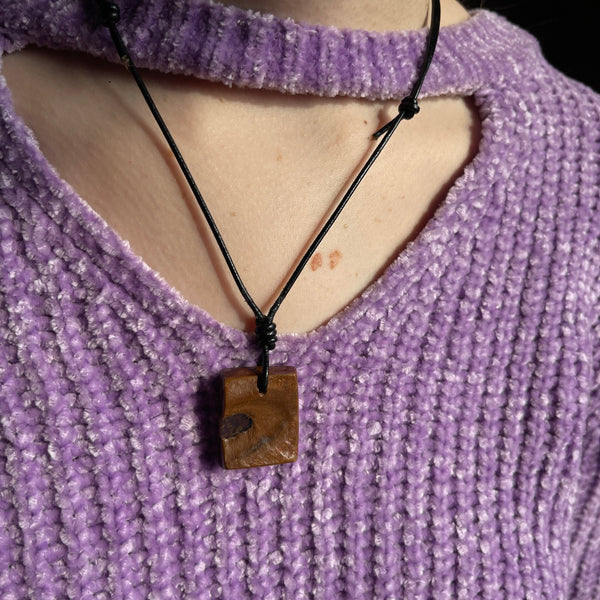 Chunk Boulder Opal on Cord #18 - Sheila Marie Opals