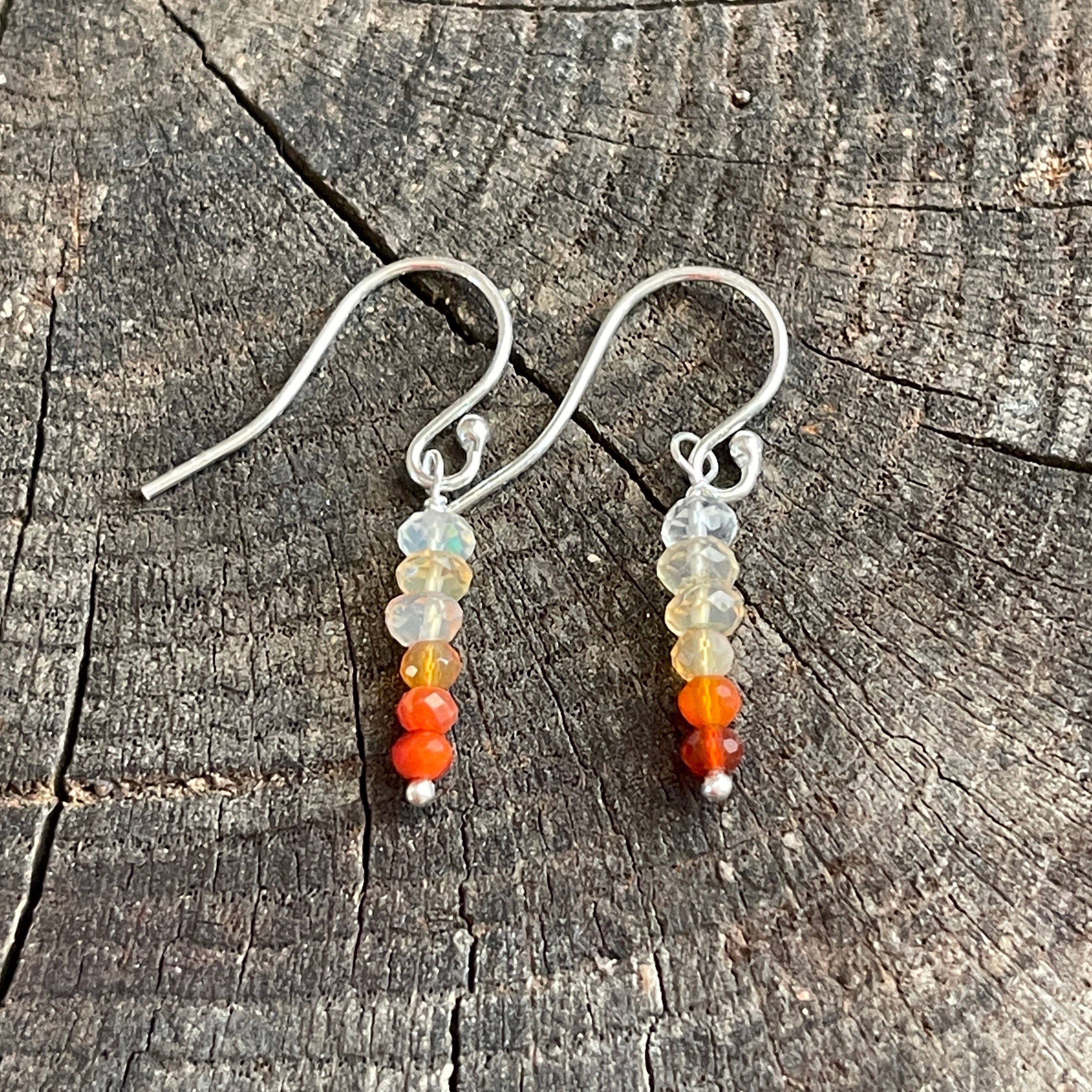 Itty Bitty Mexican Opal Earrings - Sheila Marie Opals