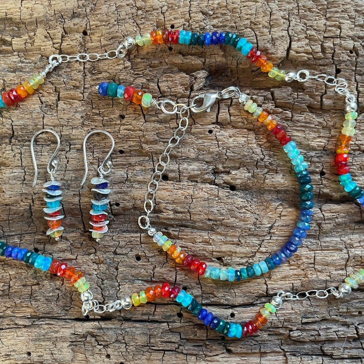 Rainbow's Edge Set - Sheila Marie Opals