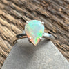 Drop of Dew Ethiopian Opal Sterling Silver Ring - Sheila Marie Opals