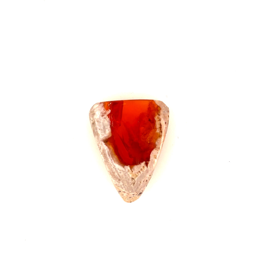 Orange with a Purpose Mexican Cantera Opal Amulet - Sheila Marie Opals