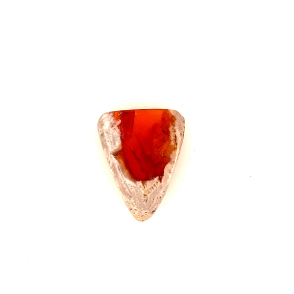 Orange with a Purpose Mexican Cantera Opal Amulet - Sheila Marie Opals