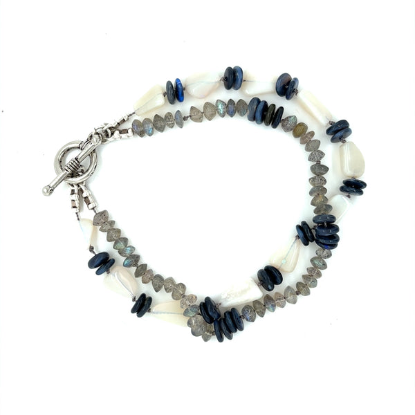 Out of the Blue Australian Opal Bracelet - Sheila Marie Opals