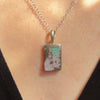 Pink and Blue Persuasion Opal Necklace - Sheila Marie Opals