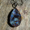 Bring Out the Blue Opal Necklace - Sheila Marie Opals