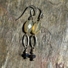 Get in Line Ethiopian and Sterling Sliver Earrings - Sheila Marie Opals
