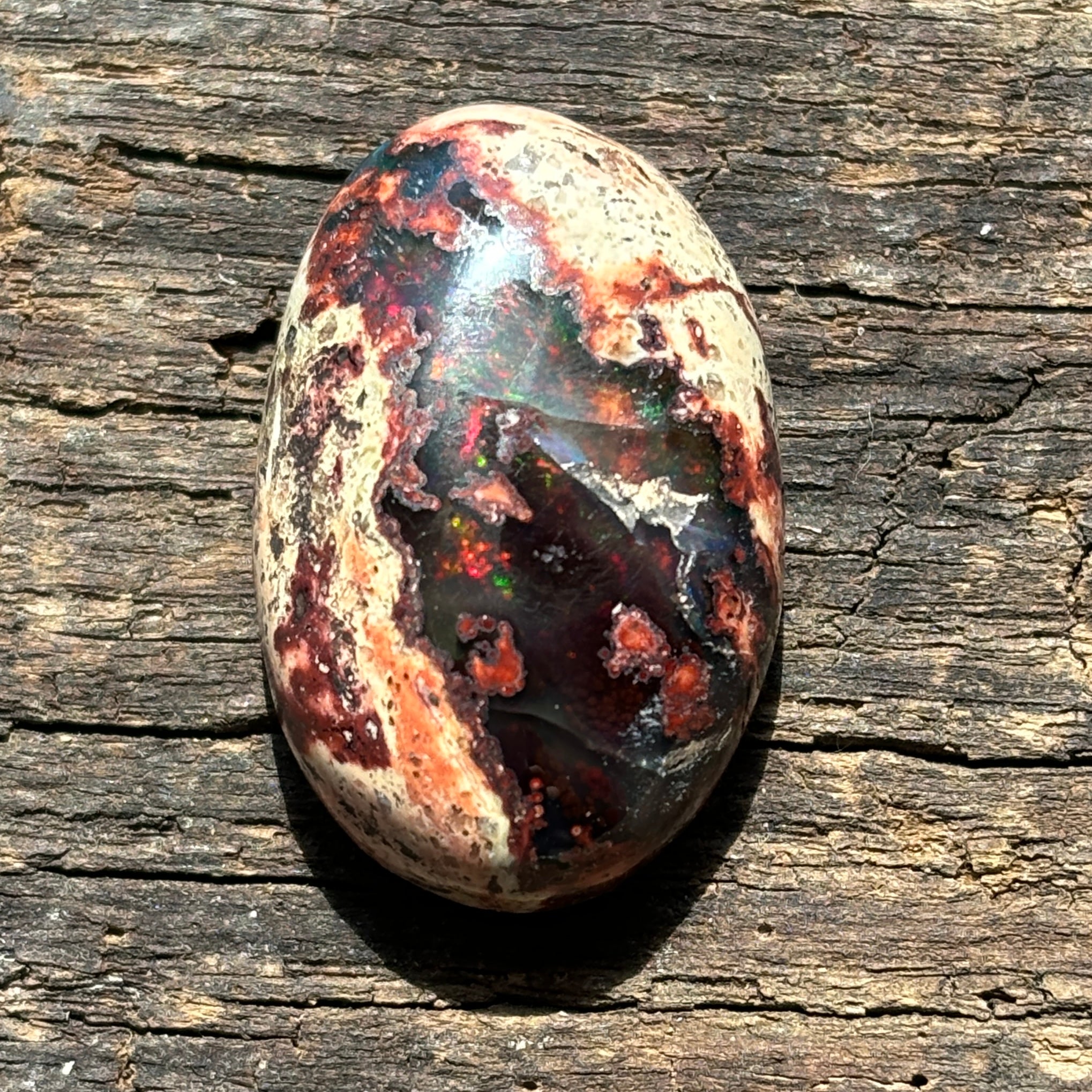 Let It Move You Mexican Cantera Amulet - Sheila Marie Opals