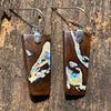 Perfectly Purple Boulder Opal Earrings - Sheila Marie Opals