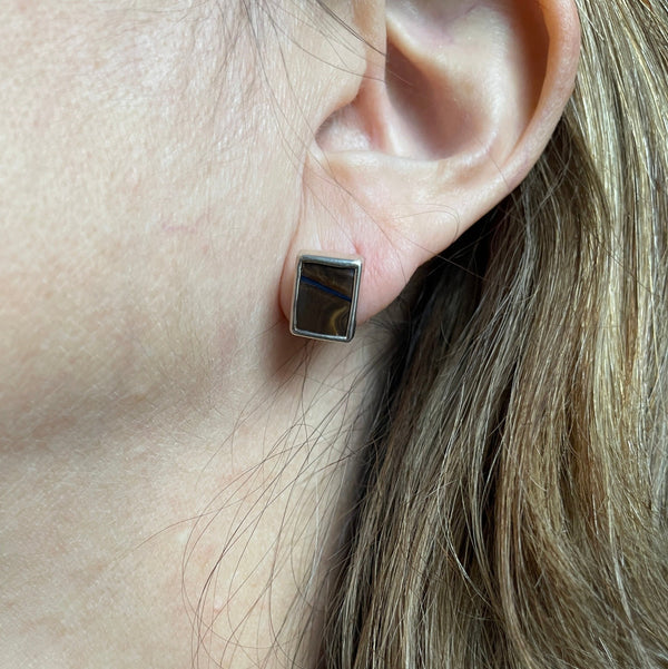 Window to the World Boulder Opal Earrings - Sheila Marie Opals