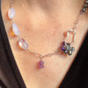 Mexican Lavender Love Opal Necklace - Sheila Marie Opals