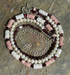Triple Opals, Garnets and Pearls - Sheila Marie Opals