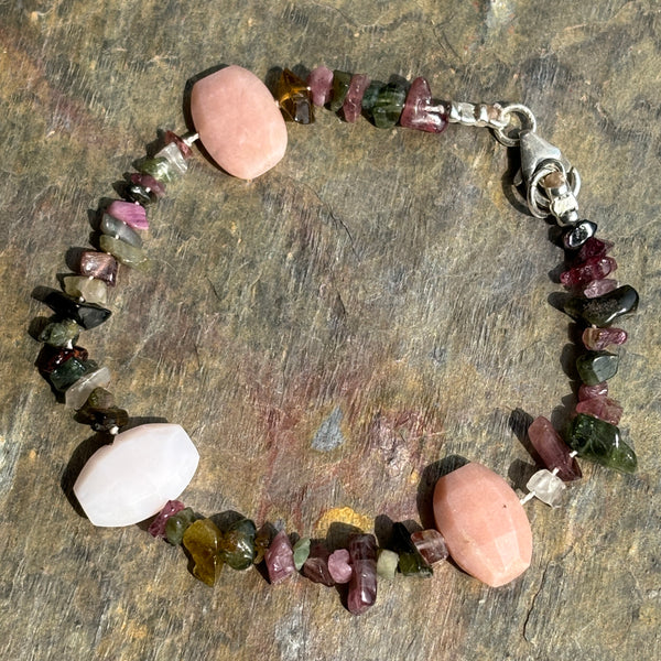 Peruvian Loves Tourmaline Bracelet - Sheila Marie Opals