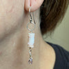 Pink Up, Purple Down Peruvian Earrings - Sheila Marie Opals