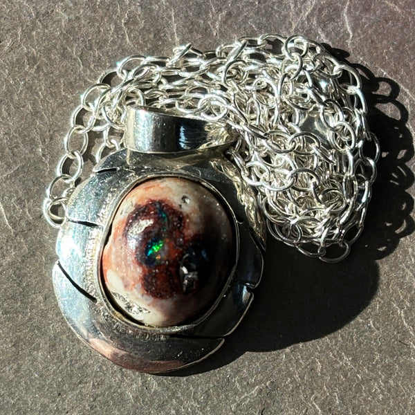 Let It Move You Mexican Cantera Opal Pendant - Sheila Marie Opals