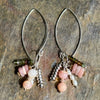 Over the Top Pink Peruvian Earrings - Sheila Marie Opals