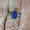 Feel the Blue Australian Opal Ring - Sheila Marie Opals
