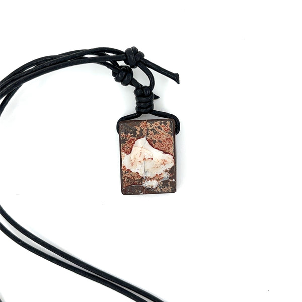 Chunk Boulder Opal on Cord #16 - Sheila Marie Opals