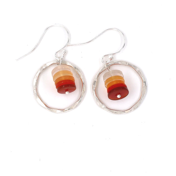 Gulf of Mexico Mexican Opal Earrings - Sheila Marie Opals