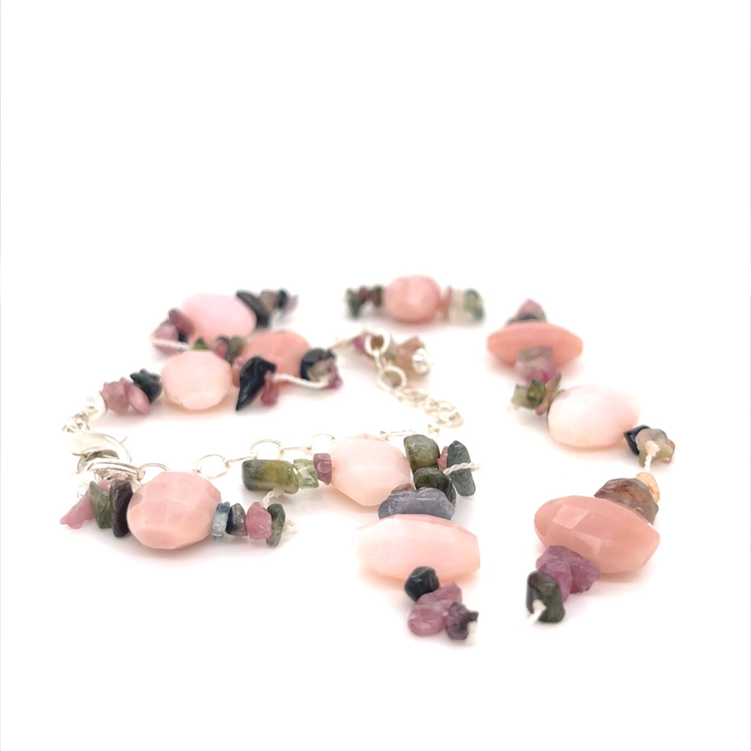 Peruvian Loves Tourmaline Choker Necklace - Sheila Marie Opals