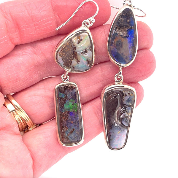 Boulder Opal Beauty Earrings - Sheila Marie Opals