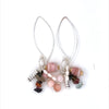 Over the Top Pink Peruvian Earrings - Sheila Marie Opals