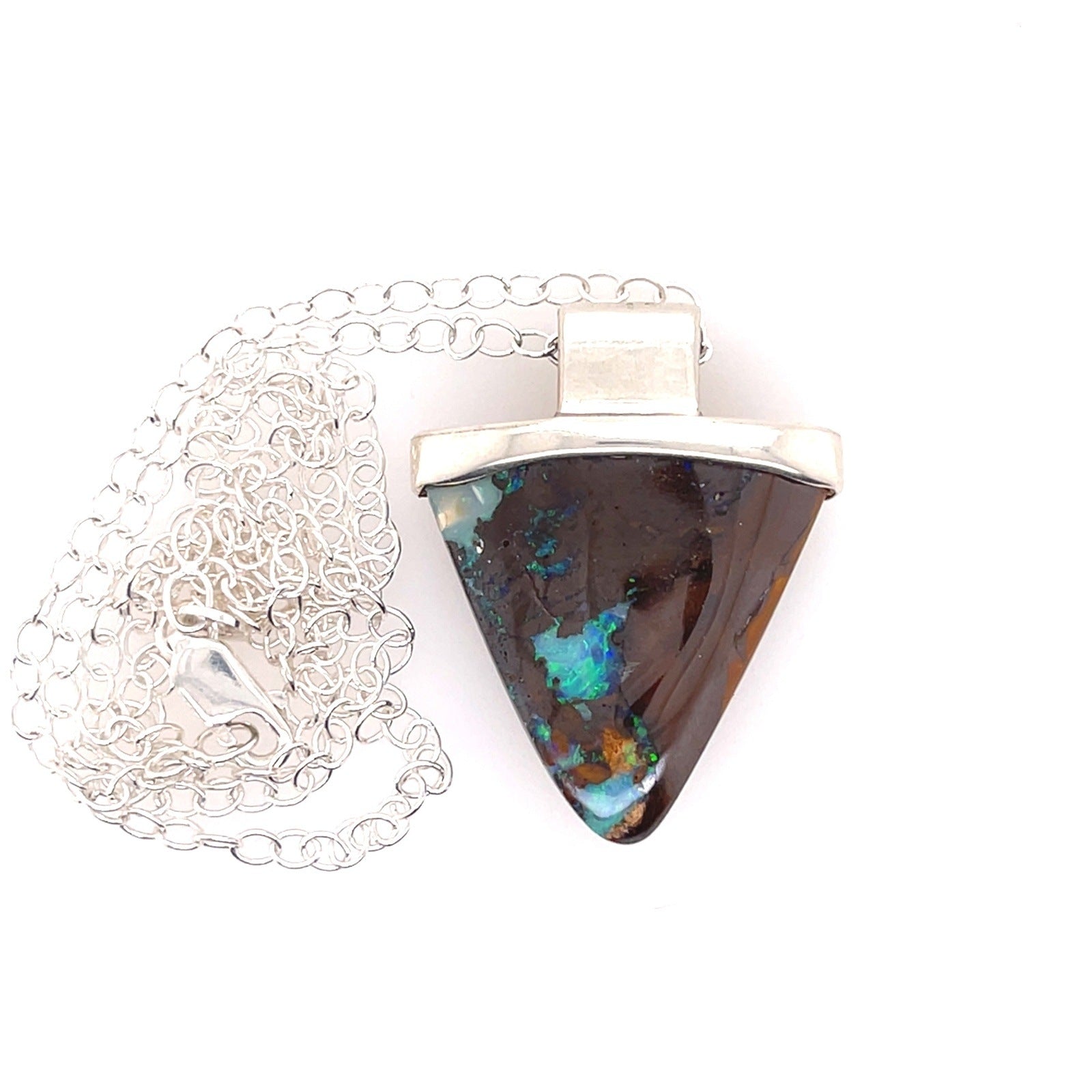 Triangular Beauty Opal Necklace - Sheila Marie Opals