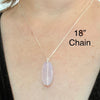 Mexican Lavender Opal Solitaire Necklace - Sheila Marie Opals