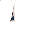 Built into Silver Opal Neclace - Sheila Marie Opals