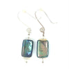 Hat's Off To You Pearl and Opal Earrings - Sheila Marie Opals
