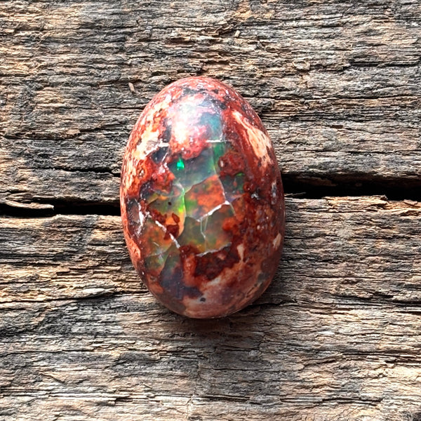 A River Runs With It Mexican Cantera Opal Amulet - Sheila Marie Opals
