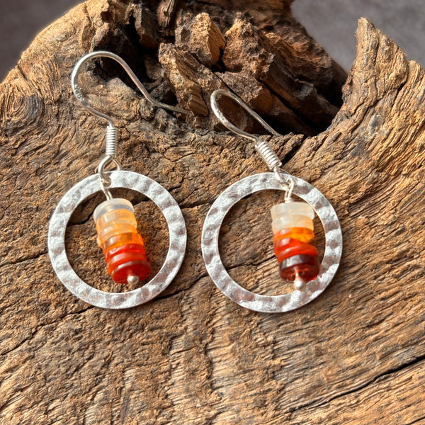 Gulf of Mexico Mexican Opal Earrings