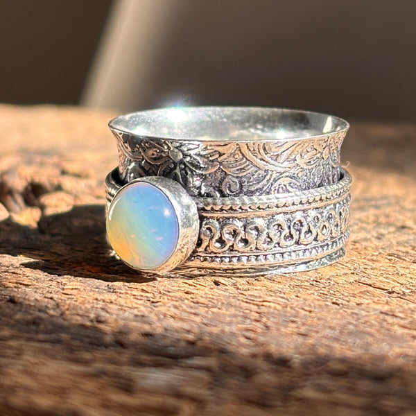 Spin Cycle Opal Ring - Sheila Marie Opals
