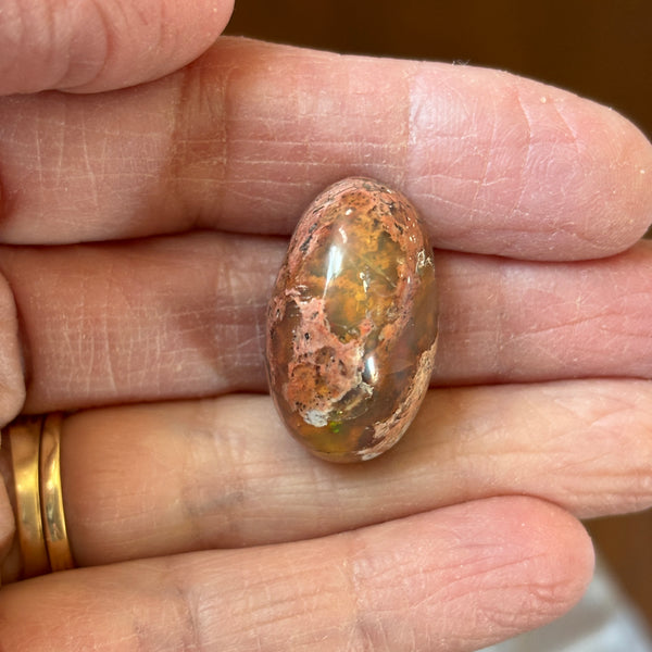 Kaleidoscope Mexican Cantera Opal Amulet