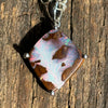 River of Moonlight Boulder Opal Necklace