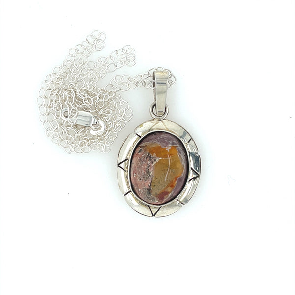 Kaleidoscope Mexican Cantera Opal Pendant - Sheila Marie Opals