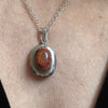 Light On Mexican Cantera Opal Pendant