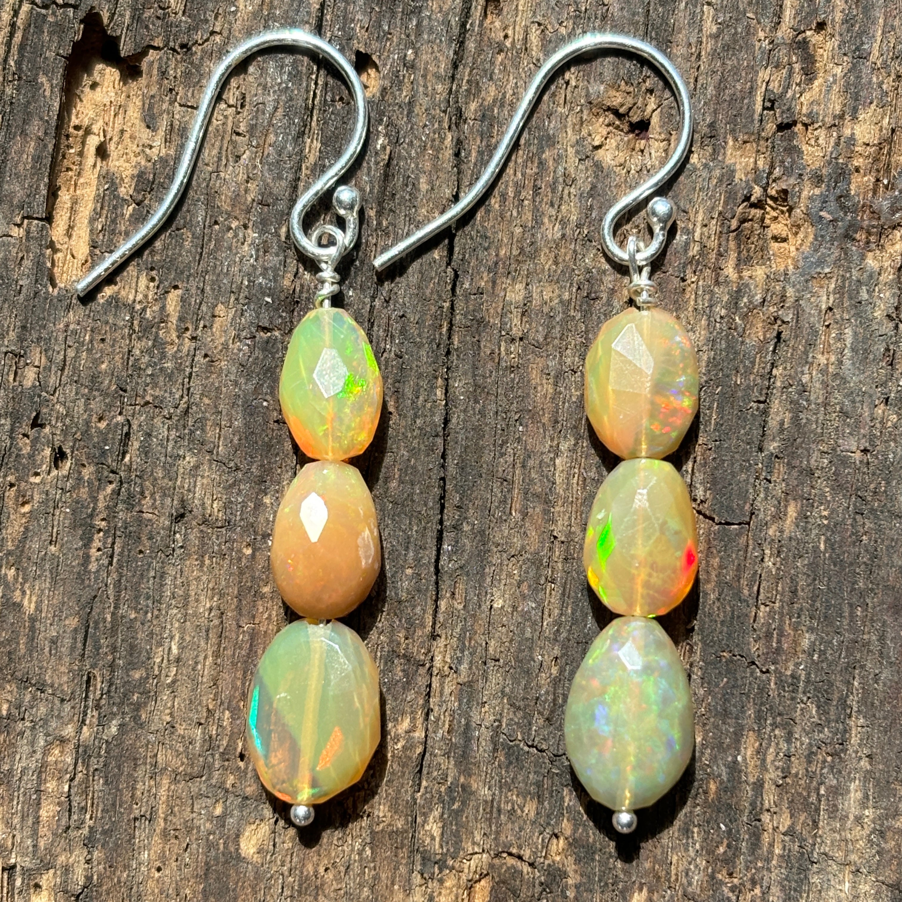 Soak up the Sun Ethiopian Opal Earrings