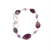 "P" is for Purple Ethiopian and Amethyst bracelet - Sheila Marie Opals