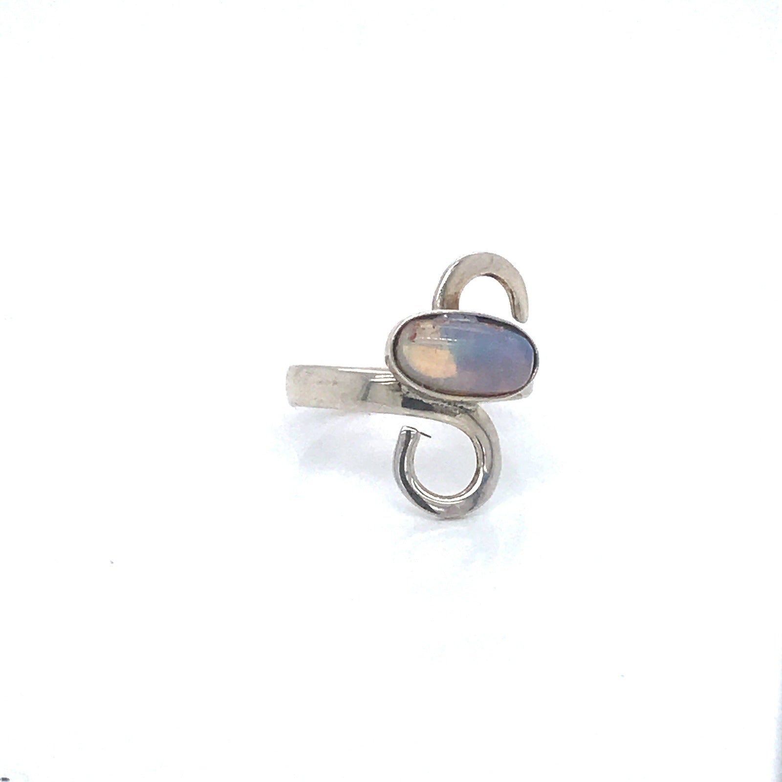 Any Angle Mexican Fire Opal  Ring - Sheila Marie Opals