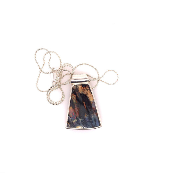 Not quite a Trapezoid Opal Necklace - Sheila Marie Opals
