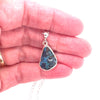 Australian Blue Concentrate Opal Necklace - Sheila Marie Opals