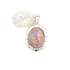 Right Down the Middle Mexican Opal Necklace - Sheila Marie Opals