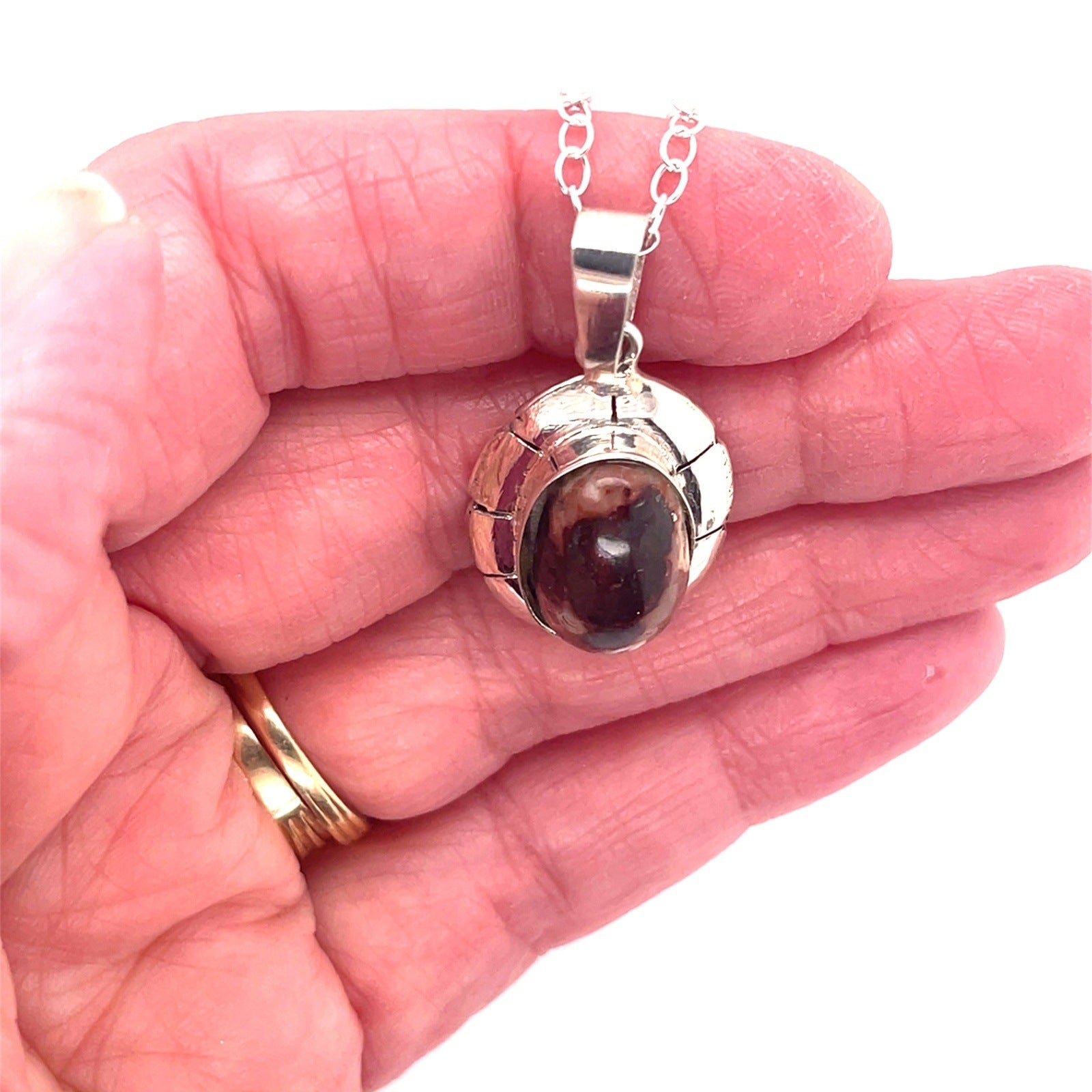 Like Opals for Chocolate Mexican Opal Necklace - Sheila Marie Opals