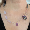 Mexican Lavender Love Opal Necklace - Sheila Marie Opals