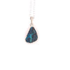 Australian Blue Concentrate Opal Necklace - Sheila Marie Opals