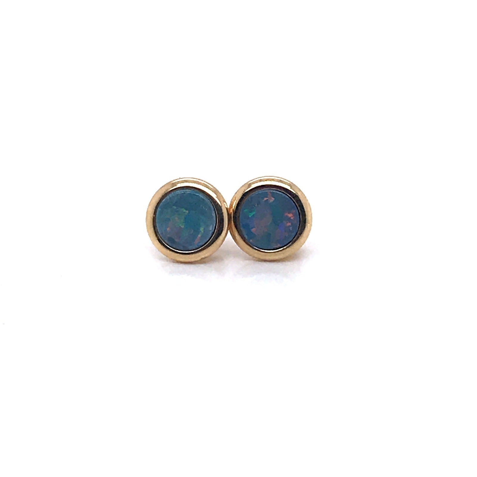 Round About Australian Opal Earrings - Sheila Marie Opals