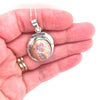 Right Down the Middle Mexican Opal Necklace - Sheila Marie Opals