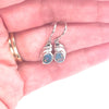 Australian Wave Sterling Silver Earrings - Sheila Marie Opals